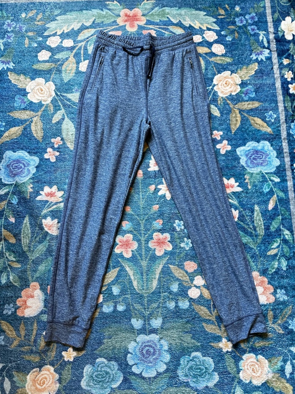Primary Kids Sz 12 FlexKnit Jogger in Sunwashed Navy W/ Pockets & Drawstring